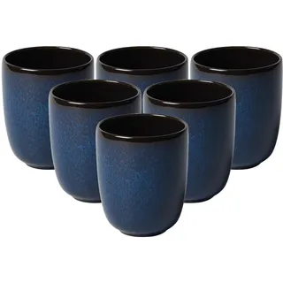 Villeroy & Boch Kaffeetasse 0,4 l Blau 6 St.