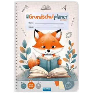 Trötsch Verlag TRÖTSCH Grundschulplaner Fuchs 26/27 A5 Format