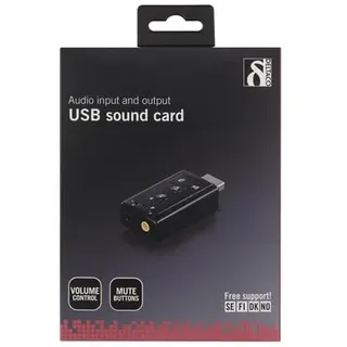 Deltaco USB Sound Card