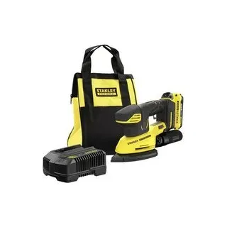STANLEY V 20 SFMCW221D1S-QW Akku-Deltaschleifer inkl. 2. Akku, inkl. Ladegerät 18 V