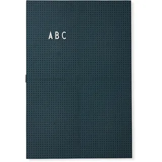 Design Letters Letterboard A3 Dunkel Grün | Stecktafel 42x29 cm | Memoboard | Filz-Buchstabentafel zur Dekoration | Message Board für zimmer deko, büro deko, Wanddeko |Stecktafel Buchstaben, Memotafel