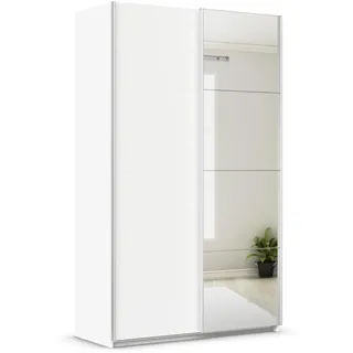 Rauch Quadra mit Spiegelelementen weiß