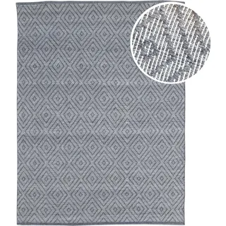 AXI Bali Outdoor-Teppich, Grau, Rechteckig | Gartenteppich für kleine Sitzbereiche / Bistro-Set | Außenteppich für Garten / Balkon / Terrasse - Grau