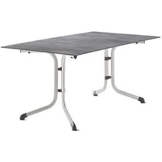 Sieger Boulevard-Klapptisch Polytec 160x90 cm Aluminium