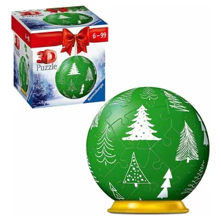 Ravensburger Puzzle 3D Puzzle-Ball Weihnachtskugel Tannenbaum 11270