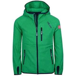 Trollkids Sandefjord Jacke - Pepper Green / Navy - 92 cm