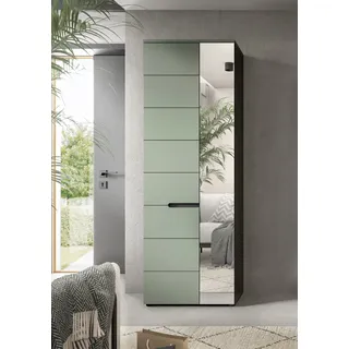 Home Affaire Garderobenschrank REHAT 65 x 190 x 37 cm Grau