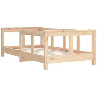 vidaXL Kinderbett 70x140 cm Massivholz Kiefer