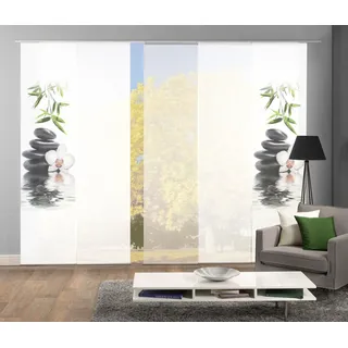 HOME WOHNIDEEN Schiebevorhang ¦ weiß ¦ Maße (cm): B: 60