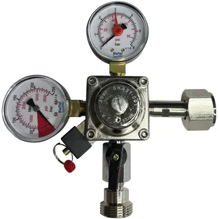 BieTal Hauptdruckminderer CO2 Kohlensäure 1-leitig 3 bar