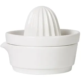 Garneck Keramik Zitronenpresse Manuelle Zitruspresse - Handpresse Für Zitronen - Orangen Und Limetten Ideal Für Frische Säfte Modernes Küchendesign Langlebiges Material Einfache