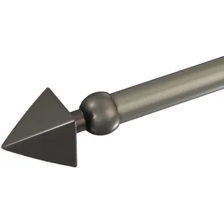LIEDECO Gardinenstangen-Endstück "Spear" für Gardinenstangen Ø 20 mm, silberfarben, matt