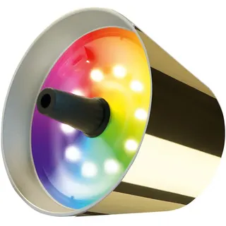 LED-Tischleuchte Top 2.0 sompex gold, Designer Lexis Kraft, Lampenschirm 9 cm. Stopfen 2.3 cm