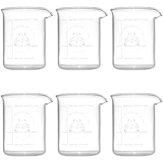 The Sentinel Scented Rum Becherglas | Dark n Stormy Tumblerglas 6er Set | Premium Bechergläser | Perfect Serve | 250ml