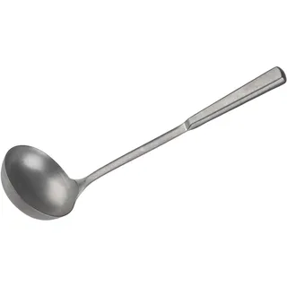 APS 75924 Suppenkelle -CLASSIC- Ø 9 cm, Griff: 24 cm, 18/0 Edelstahl, 0,1 Liter vintage Look