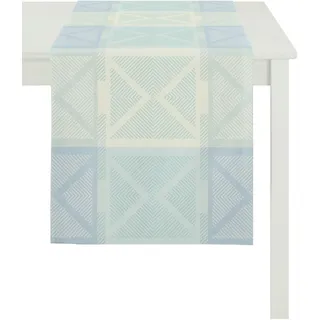 APELT "VERONA, LOFT STYLE, Jacquard", blau, hellblau, natur),