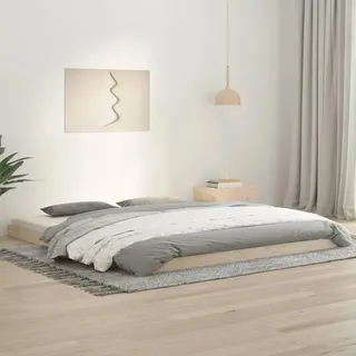 Bettgestell - Doppelbett 180x200 cm - Bambus - Ohne Matratze - Braun