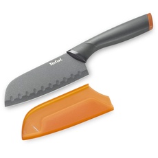 Bild Fresh Kitchen K12201 Santoku-Messer 12 cm, anthrazit/orange