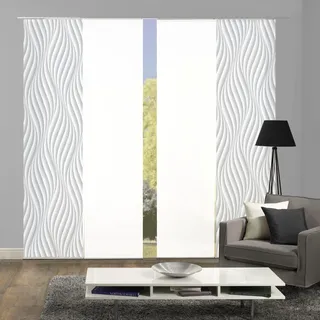 HOME WOHNIDEEN Waves 60 x 245 cm grau 4 St.