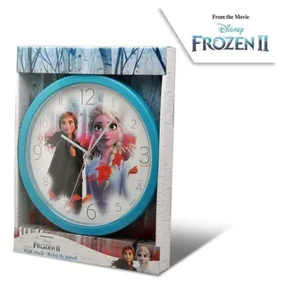 Frozen / Die Eiskönigin Wanduhr mit Anna und Elsa