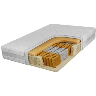 MKS Meble Taschenfederkernmatratze Tene 200 x 200 cm H3