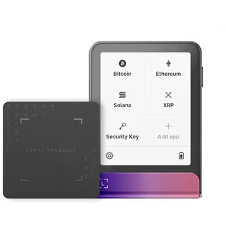 Ledger Flex Crimson Magenta Crypto Hardware Wallet with Recovery Key
