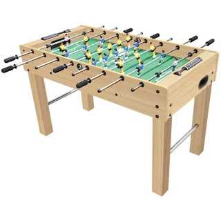 BS Rollen Natural Games Kickertisch 122 x 61 x 79 cm
