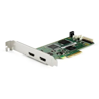 StarTech.com PCIe HDMI Capture Card - 4K 60Hz PCI Express HDMI 2.0 Schnittstellenkarte mit HDR10 - PCIe x4 Videoaufnahmegerät - Videorecorder/Adapter/Live Streaming - Unterstützt H.264 (PEXHDCAP4K)