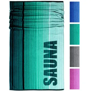 Lashuma Oslo Handtuch 85 x 200 cm grün