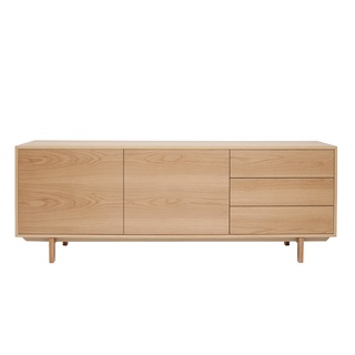 Sideboard skandinavisch helles Holz B195cm SID