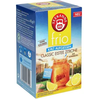 Teekanne Frio Tee Zitrone Teebeutel 18 x 3 g