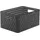 Aufbewahrungskorb COUNTRY 32,8 x 23,8 x 16 cm anthrazit