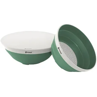 Outwell Collaps Schüssel und Sieb Set Shadow Green