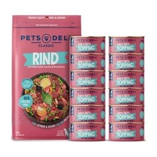 Fancy Filet Topping Rind Probierpaket für Hunde - 2840g - 2840g