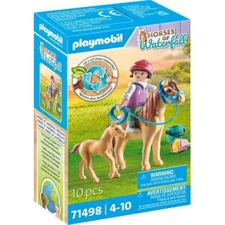 Playmobil Horses of Waterfall Kind mit Pony und Fohlen 71498