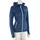 Hoody Damen Fleecejacke-Dunkel-Blau-XL