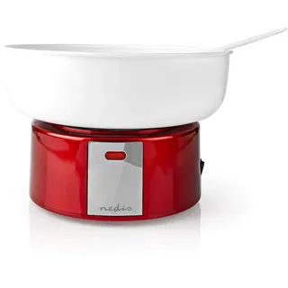 Nedis FCCM100FRD Zuckerwattemaschine Rot Weiß