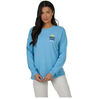 Salty Crew Sunrise B.f Langarm-t-shirt - Marine Blue - S