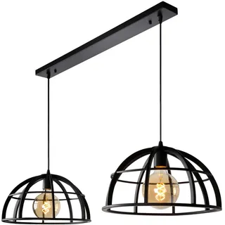 Lucide Led-Hängeleuchte , Metall , rechteckig , 40x150x110 cm , RoHS, Reach , höhenverstellbar , Lampen & Leuchten, Leuchtenserien