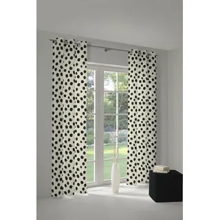 ADAM Audio Dots Ösen 145 x 245 cm Schwarz/Weiß 1 Stk.
