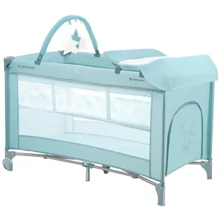 Kikkaboo So Gifted Plus Reisebett Mit 2 Ebenen - Mint - One Size