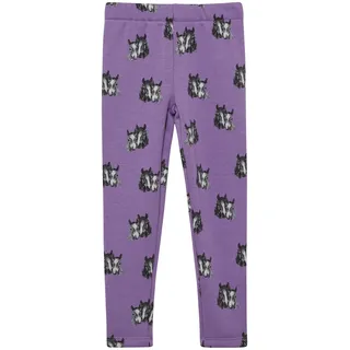 s.Oliver Kuschelige Thermofleece-Leggings mit All-Over-Print
