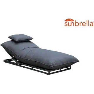 CLEMENTO Bona Promotion Loungeliege Aluminium/Sunbrella
