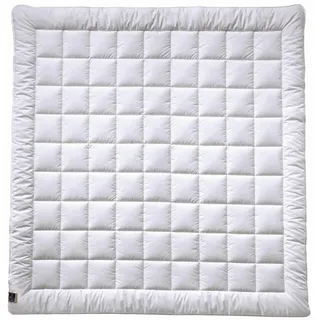 Billerbeck Sommerdecke , Weiß , Textil , Füllung: Seide , 200x200 cm , Hohenstein , für Hausstauballergiker geeignet, temperaturausgleichend, feuchtigkeitsregulierend, weich und anschmiegsam , Heimtextilien, Kopfpolster & Bettdecken, Bettdecken, Sommerdecken