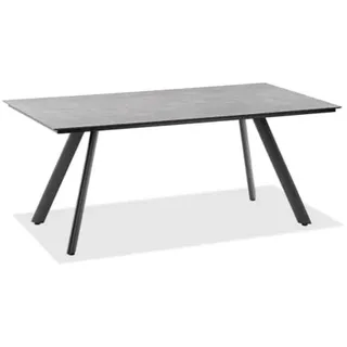 Niehoff Gartentisch 180 x 95 x 76 cm Anthrazit/Grau