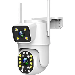 Technaxx TX-328 Dual Kamera Outdoor Weiß