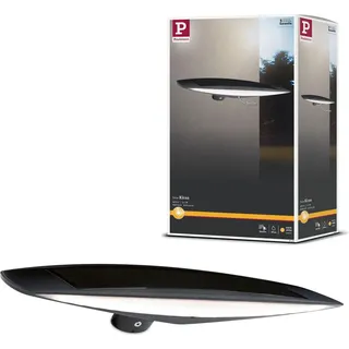 Paulmann Außenwandleuchte Kunststoff 6,9 cm inkl. Bewegungsmelder anthrazit