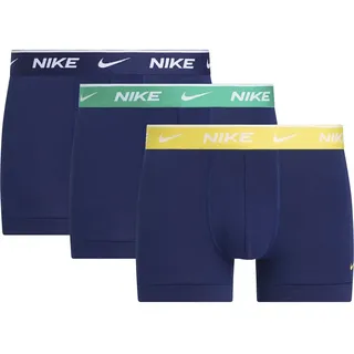Nike Eday Trunk Boxershorts 3 Einheiten - Light Blue Void / Stadium Green / Blue Void - M