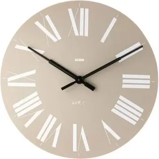 Alessi "Firenze" Wall Clock, Grey (Art.-Nr. 12 G, EAN 8003299295807) - Grau
