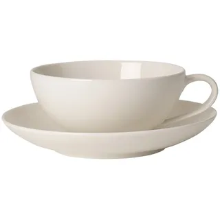 Villeroy & Boch Teetasse mit Untertasse 0,11 l Weiß